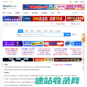 多个地点Ping服务器,网站测速