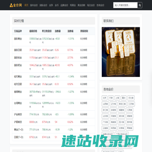 黄金每日金价查询