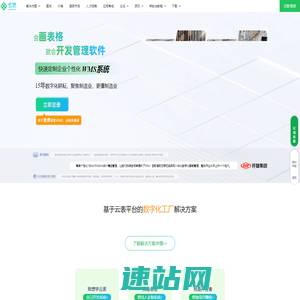 云表-无代码企业级应用搭建平台,轻松定制WMS,MES,进销存等