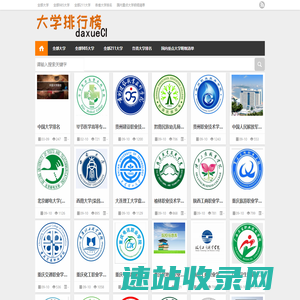 中国大学排行榜